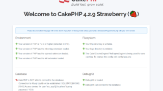 cake php インストール windowsの手順！フレームワークで構築する方法